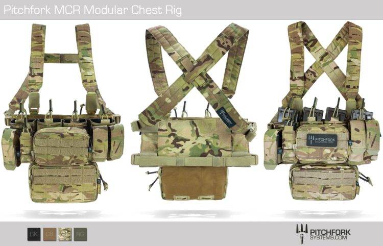 Pitchfork MCR Modular Chest Rig Complete Set