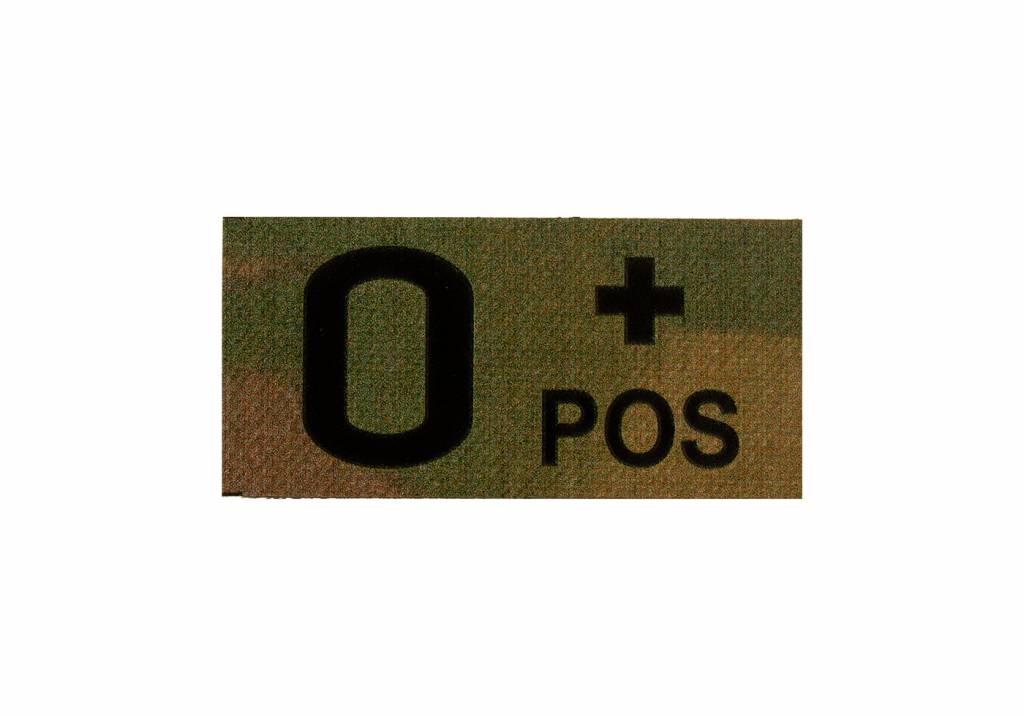 Blood Velcro Patch Infra Rood