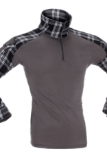 Invader Flannel-Combat-Shirt-Red