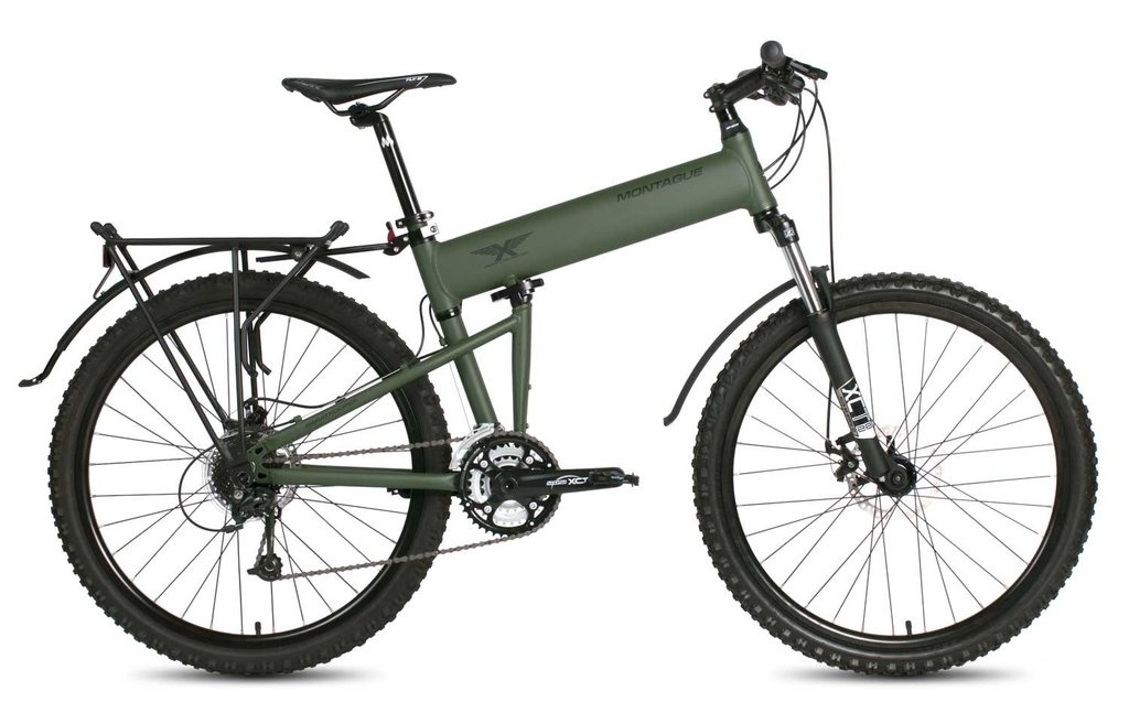 Montague Paratrooper  24-speed, MTB, cammy green,