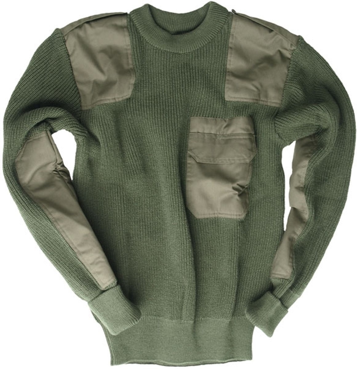 SWEATER BW POLYACRYL OLIVE