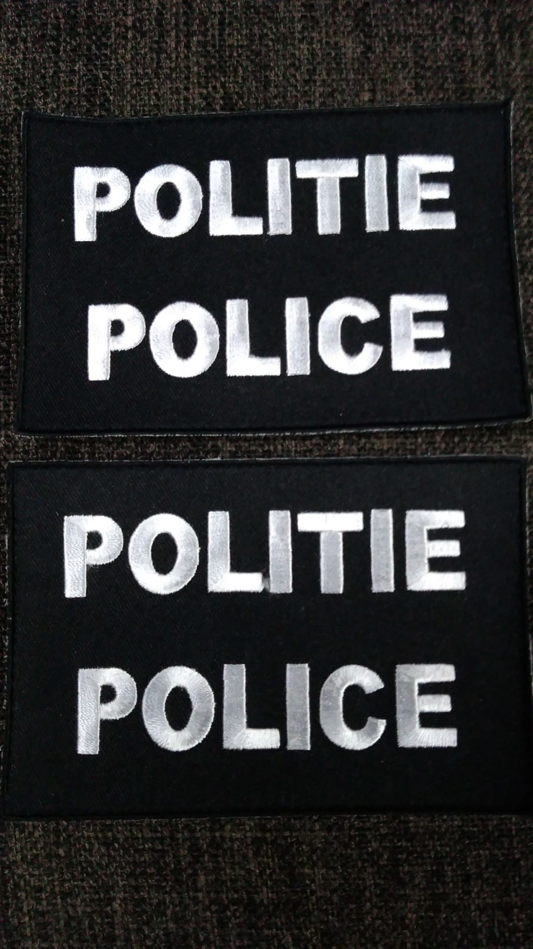 Politie set   / 2 stuks