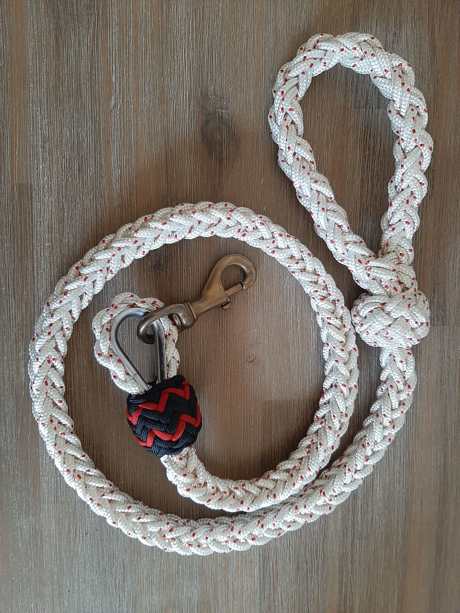 Boots and Goods Label honden leiband gevlochten Para Cord