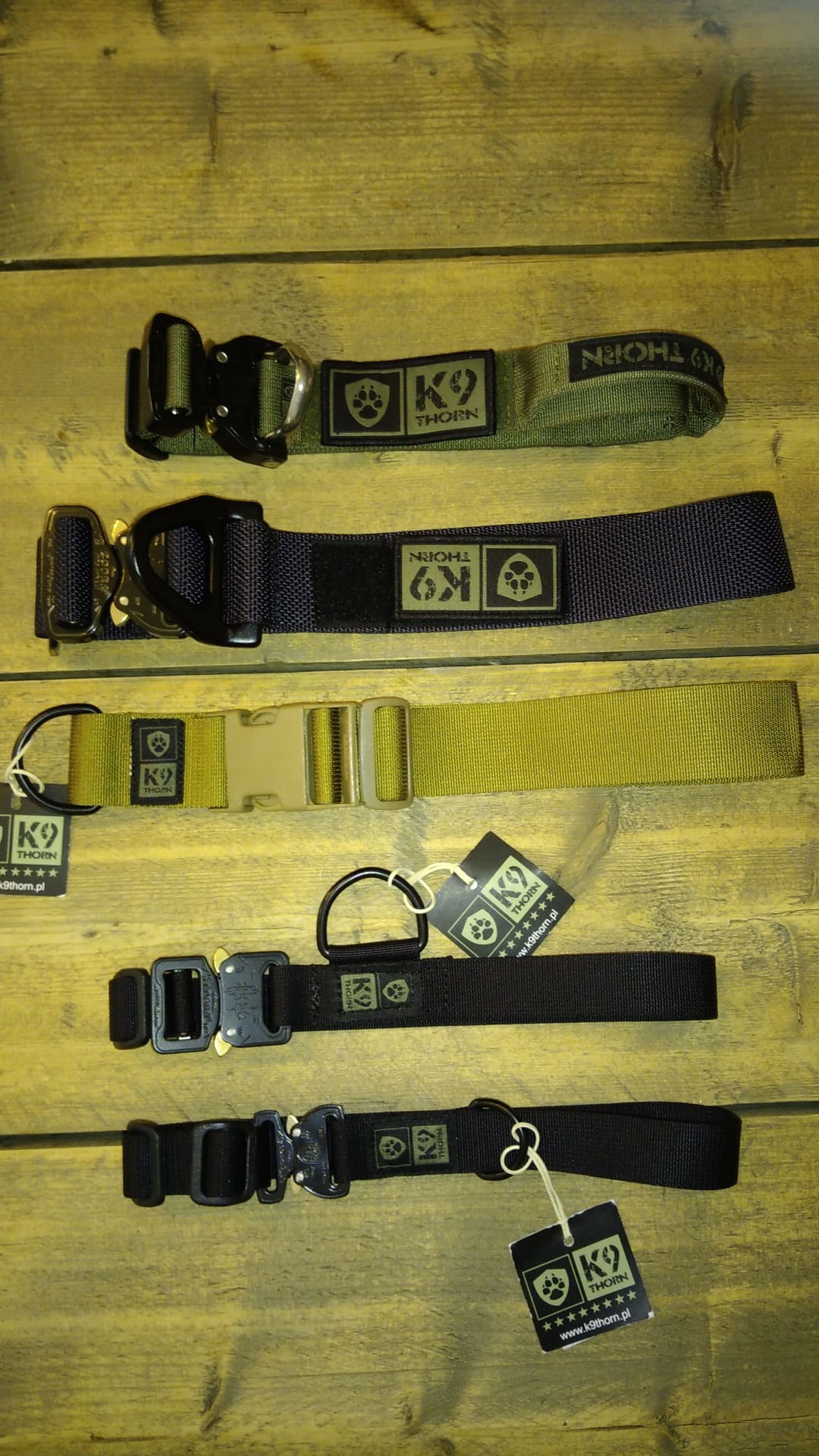 K9 Thorn Type  Bravo  werkhalsband  Cobra sluiting  -