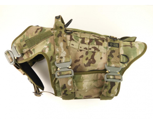 K9THORN Tactische  honden harnas  met cordura Multi Cam