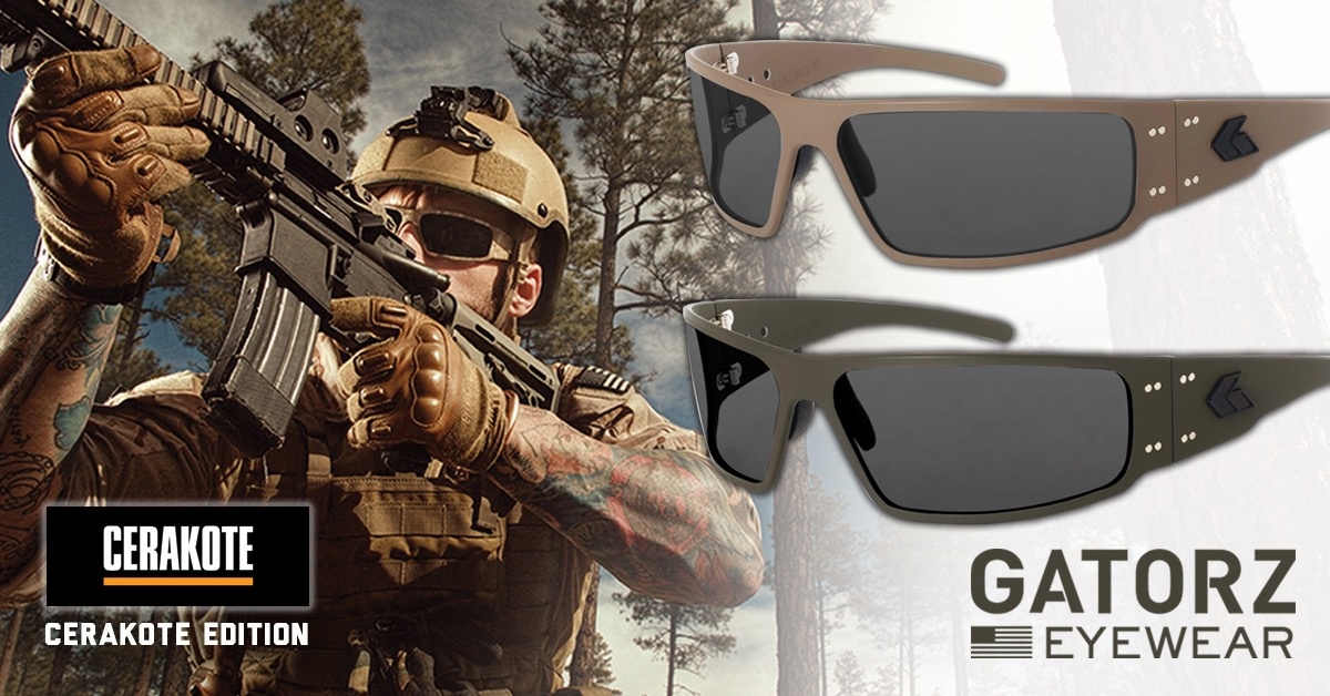 Gatorz   Type 1 : Gatorz Boxster Polarized   /  Type 2   Gatorz Wraptor Cerakote Polarized /  Type 3   Wraptor Zwart
