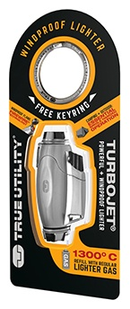 True Utility  FireWire TurboJet Lighter Clam