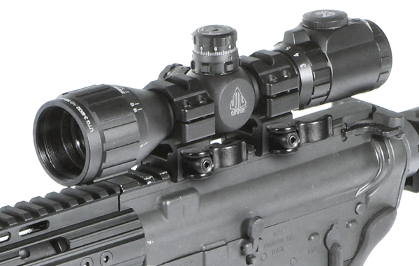 UTG®   UTG® 3-9X32 1" BugBuster Scope, AO, 36-color Mil-dot, Rings