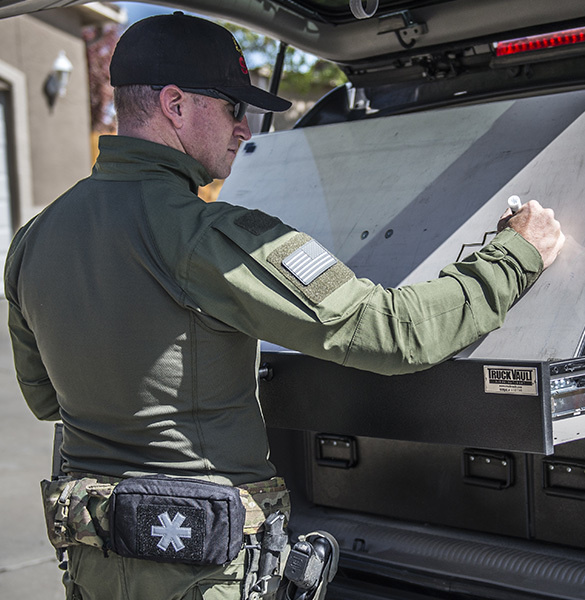 Helikon-Tex® MCDU COMBAT SHIRT® - NYCO RIPSTOP  Zwart