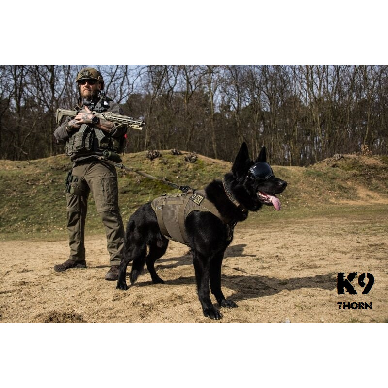 K9THORN Tactische  honden harnas  met constructiegaas