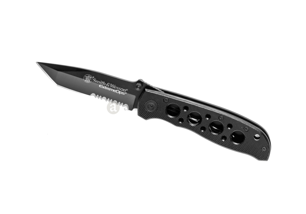 Smith & Wesson Extreme Ops CK5TBSD Serrated Tanto Folder