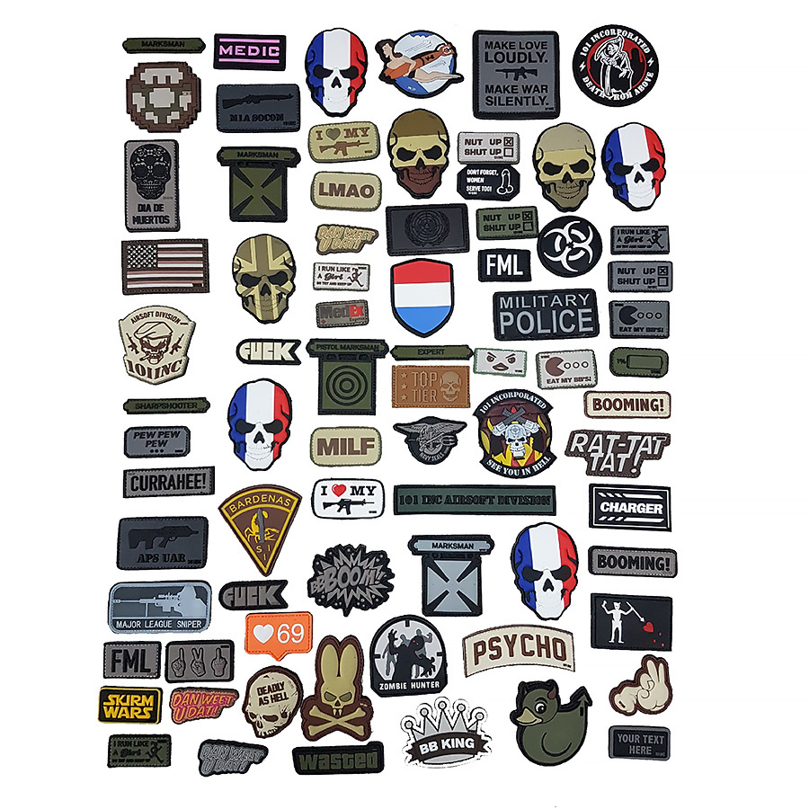 Para Wing  3D Velcro Patch - Copy