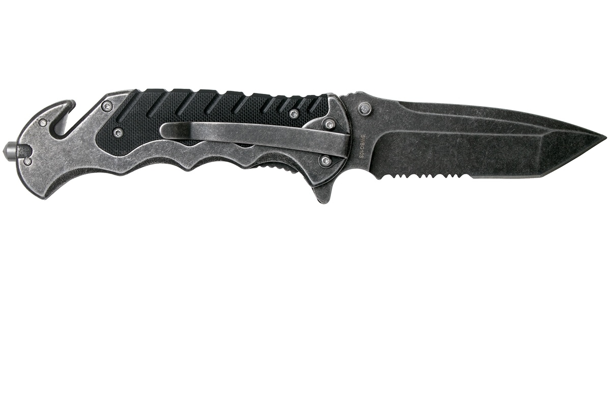 Smith & Wesson Border Guard SWBG10S Serrated Tanto Folder