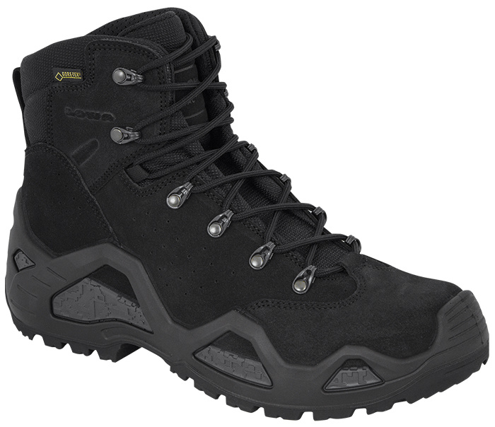 lowa military boots black