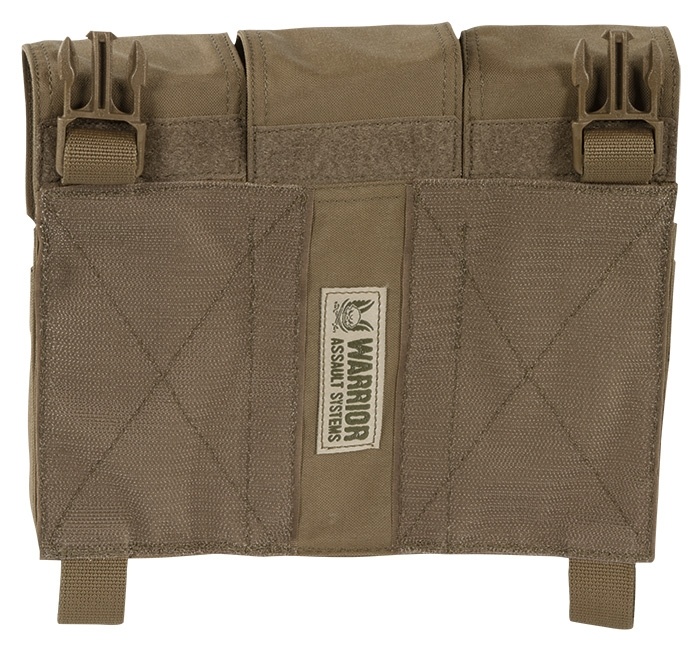 Warrior Assault Systems WARRIOR RECON PLATE CARRIER TRIPLE COVERED M4 MAG POUCH