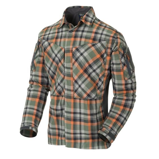 Helikon-Tex®  MBDU FLANNEL SHIRT® -TIMBER OLIVE PLAID