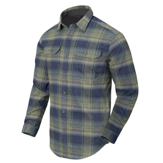 Greyman shirt   BLAST BLUE PLAID