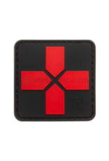 Red Cross Rubber Patch 40mm