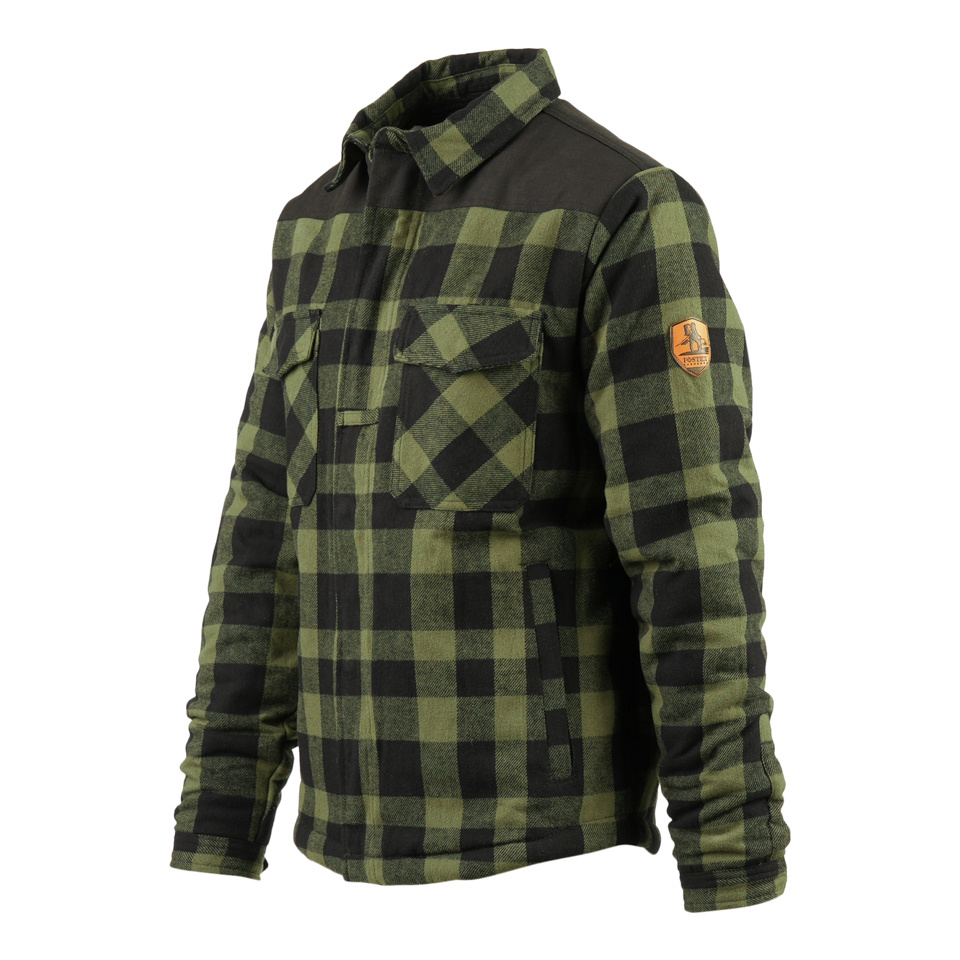 Houthakkers Sherpa jacket -Groen