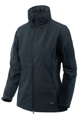 Helikon-Tex Gunfighter WOMAN Jacket - Shark Skin Windblocker -Navy blue