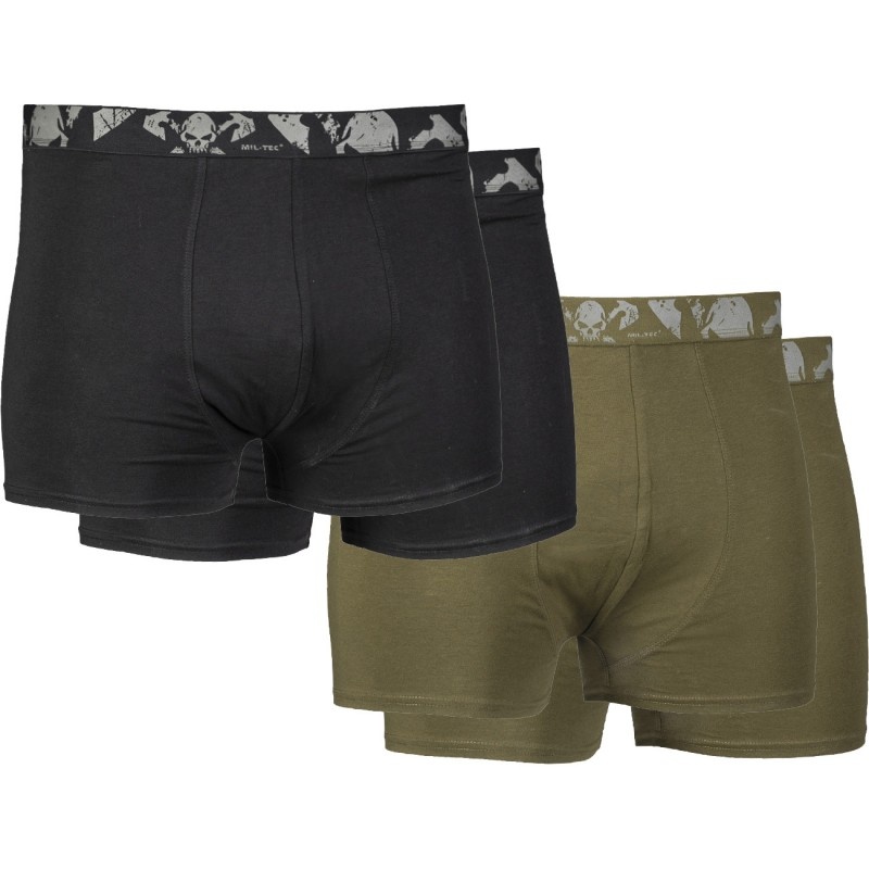 BOXER SHORTS TOP GUN  (2 X  PACK)   Olive