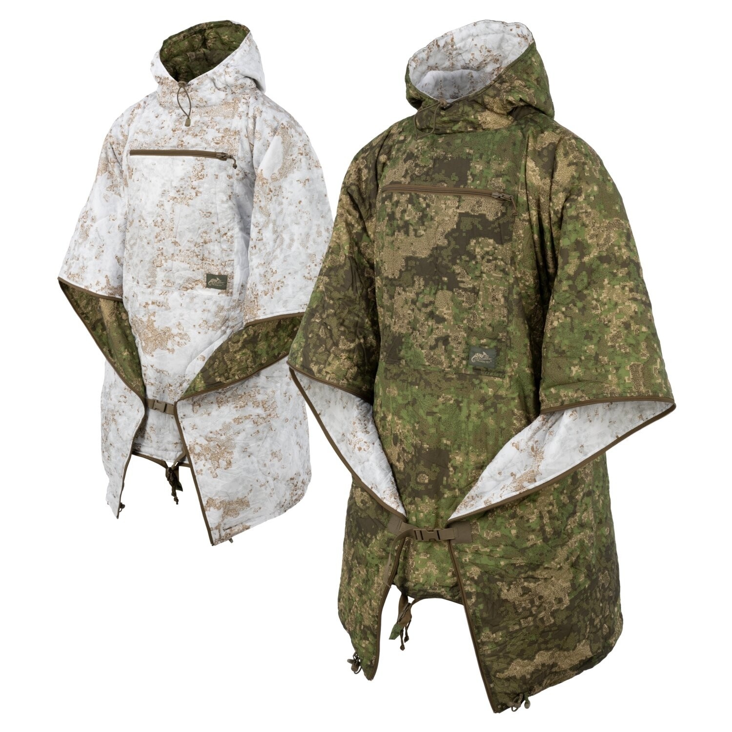 Helikon-Tex® Reversible Swagman Roll - Mitchell Camo Leaf / Mitchell Camo Clouds