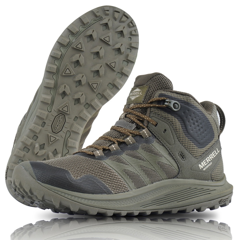 Merrel   Nova 3 Tactical Mid WP DARK  Dark Olive