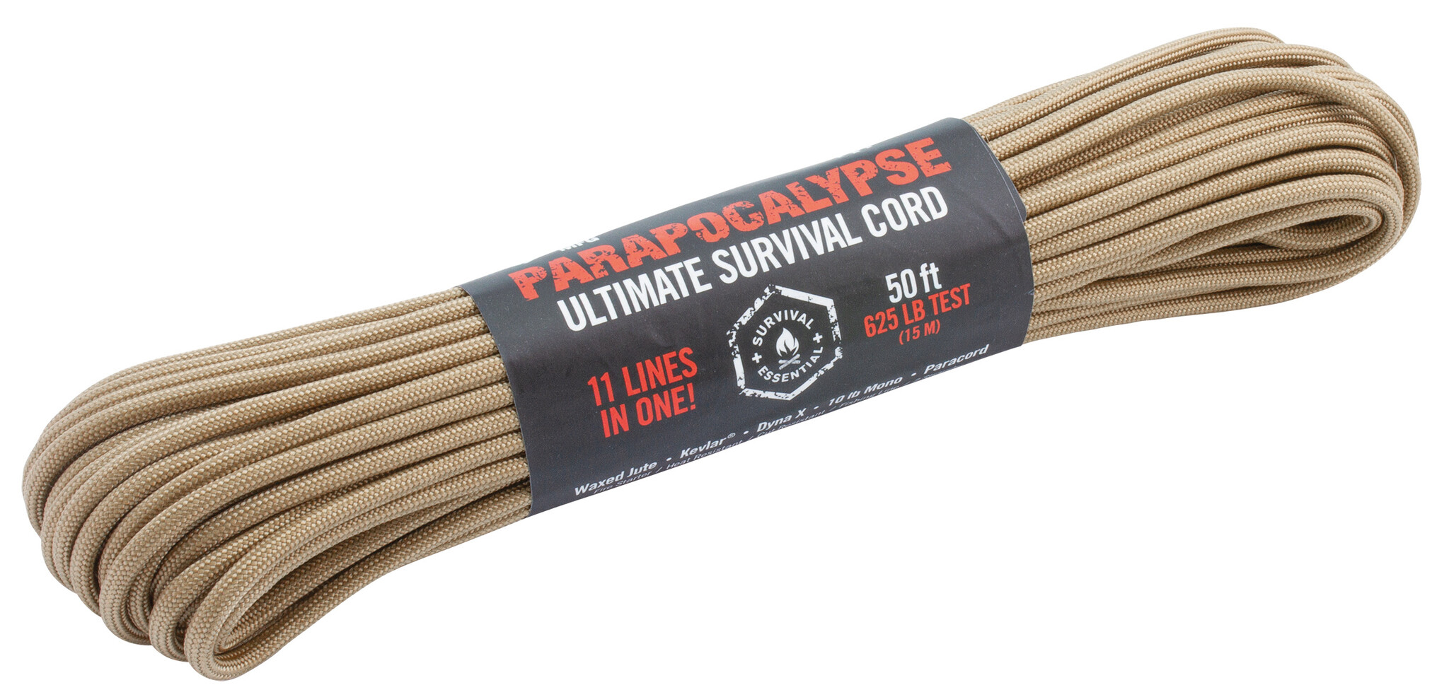 Atwood Rope PARAPOCALYPSE ULTIMATE SURVIVAL PARACORD  50FT