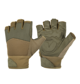 Helikon-Tex Halve vinger handschoenen Olive Green / Coyote