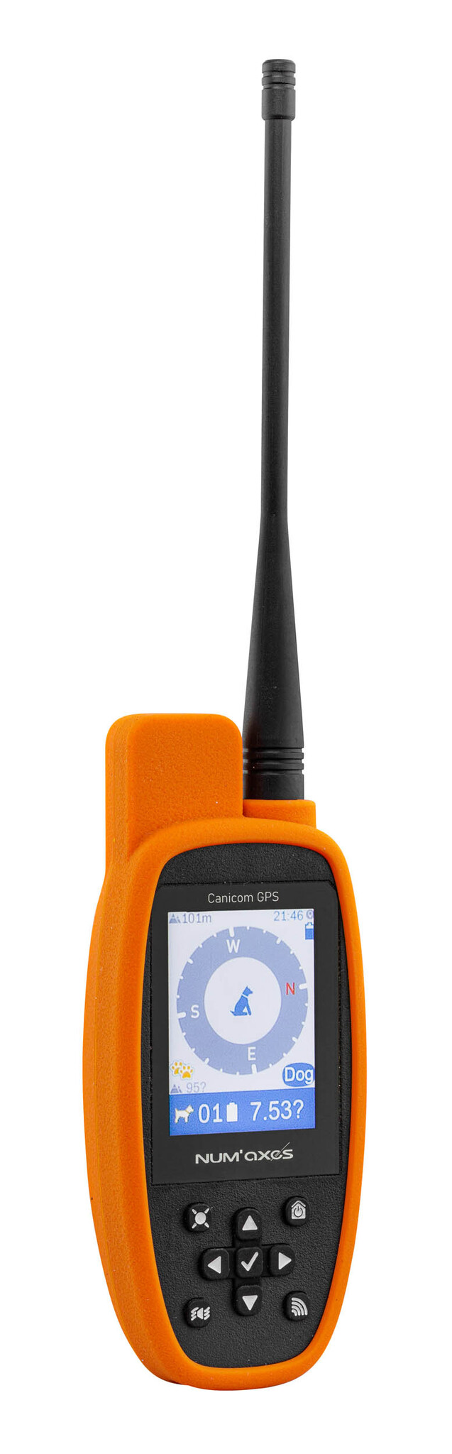 PACK CANICOM GPS KORTE ANTENNE EN SILICONEN HOES