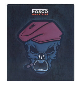 Flesopener 3D PVC Skull sigaar