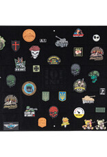 Patch wall   kenteken collectie     Groot  /  klein canvas