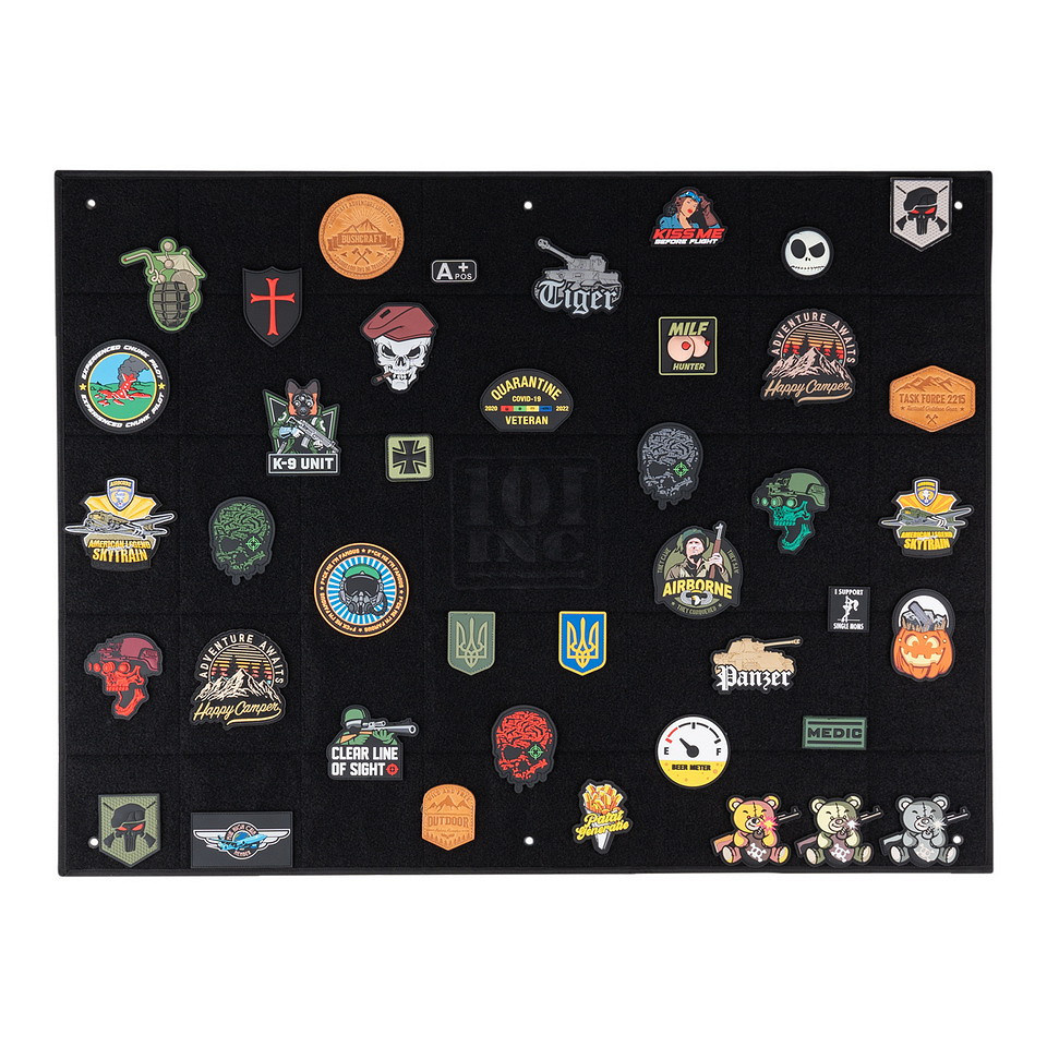Patch wall   kenteken collectie     Groot  /  klein canvas