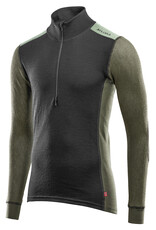 ACLIMA WoolNet Hybrid Mock Neck met zipper sluiting