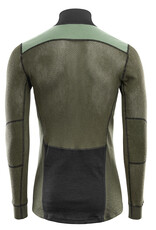 ACLIMA WoolNet Hybrid Mock Neck met zipper sluiting