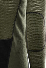 ACLIMA WoolNet Hybrid Mock Neck met zipper sluiting