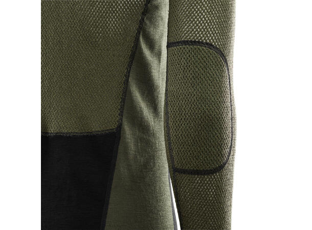 ACLIMA WoolNet Hybrid Mock Neck met zipper sluiting