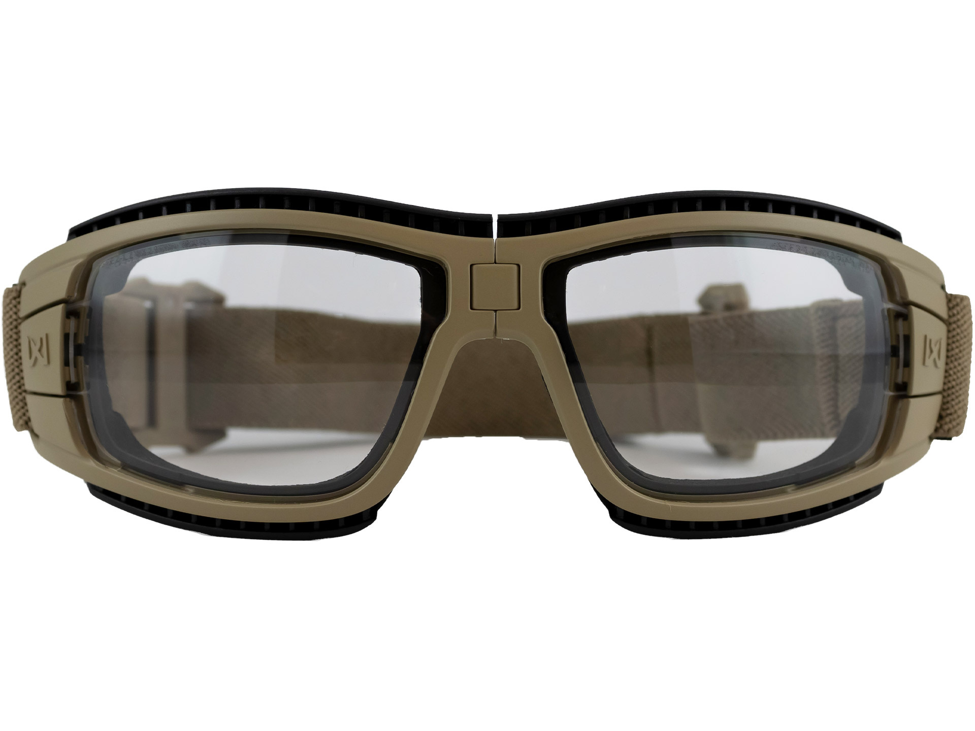 Lynx Goggle Grey And Clear Lens Frame TAN
