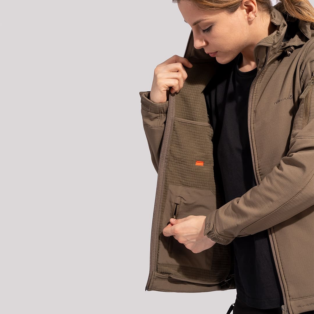 PENTAGON ARTAXES WOMENS JACKET Zwart / Grijs / Coyote /Groen / Geel