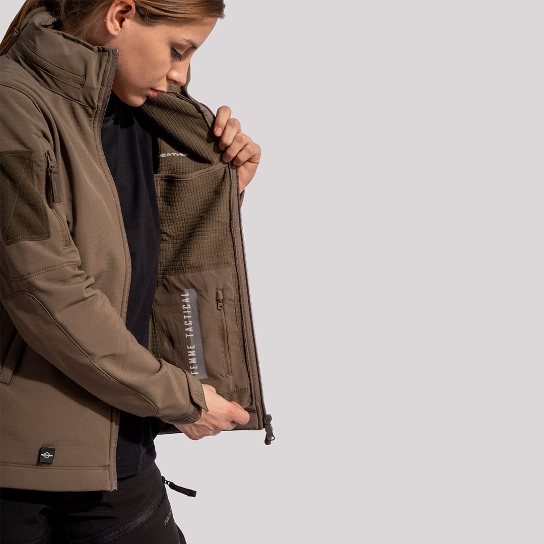 PENTAGON ARTAXES WOMENS JACKET Zwart / Grijs / Coyote /Groen / Geel