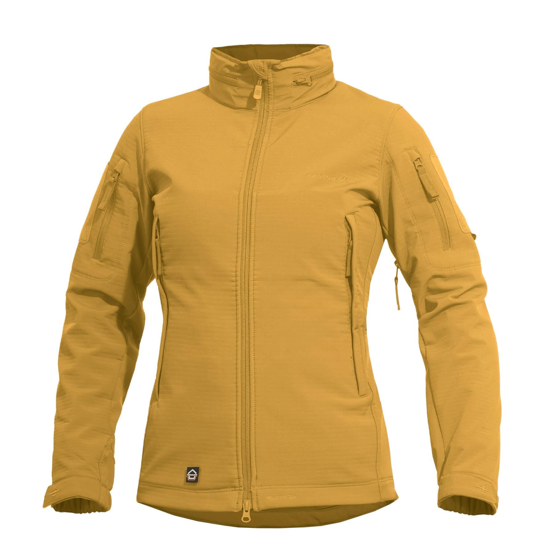 PENTAGON ARTAXES WOMENS JACKET Zwart / Grijs / Coyote /Groen / Geel