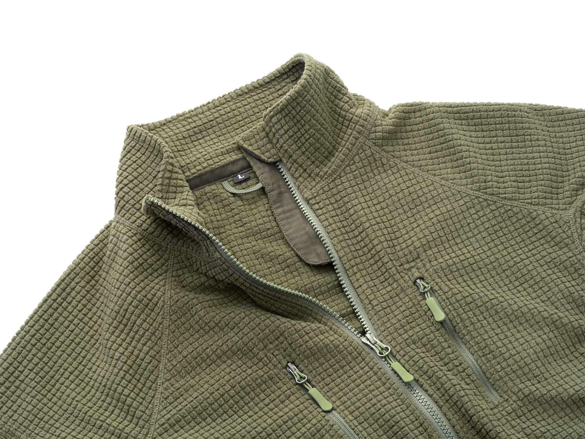 DEFCON 5 Eagle Tactical Fleece Jacket Full Zip /   GROEN