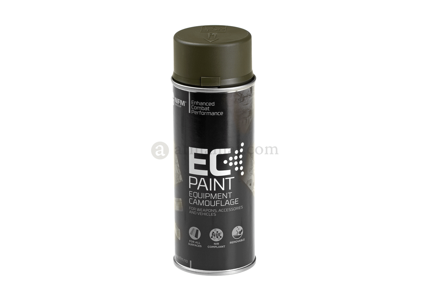 FosCo Industries Olive Drab RAL 6014 spuitbus legerverf sneldrogend 400ml 469312
