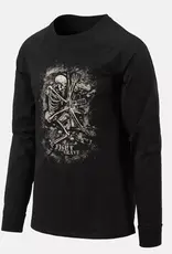 Helikon-Tex® T-shirt Long Sleeve (Fight to the grave) - Black