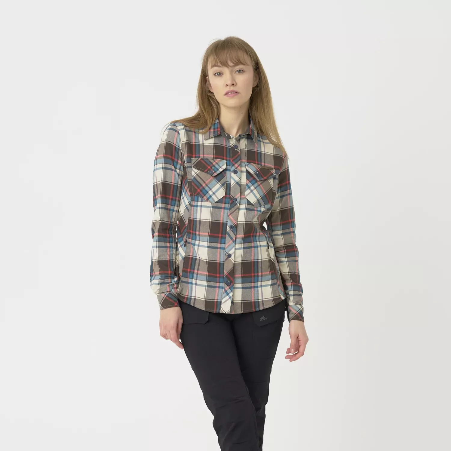 Helikon-Tex Marigold Woman's Shirt - Foggy Meadow Plaid