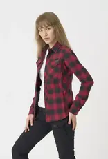 Helikon-Tex Marigold Woman's Shirt - Coral Crimson Checkered