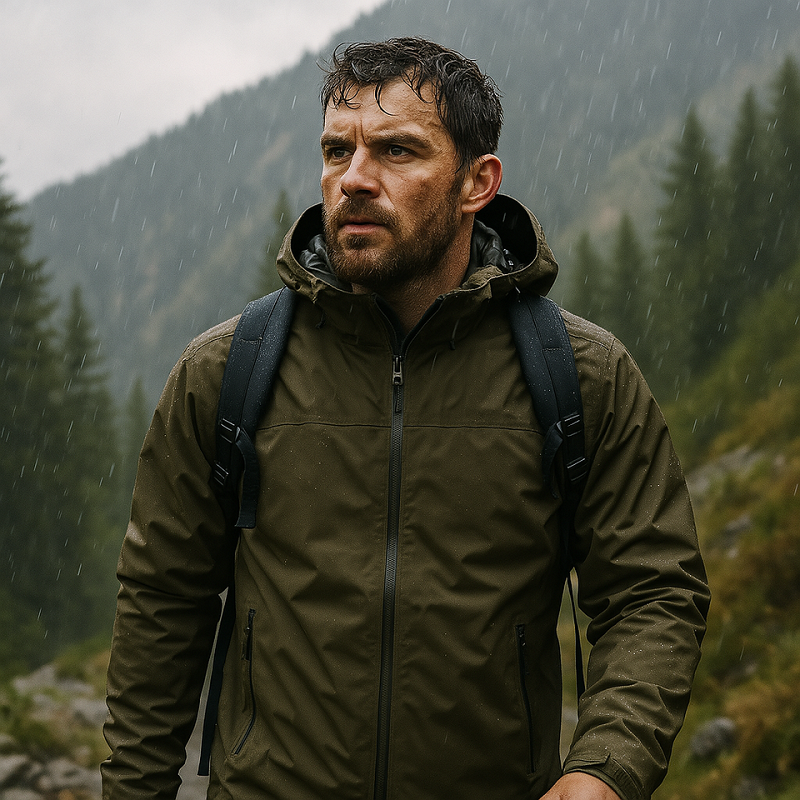 Waterproof Hardshell Jas  / Ranger Green