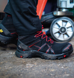 Haix Black Eagle Safety 40.1 mid/black-red