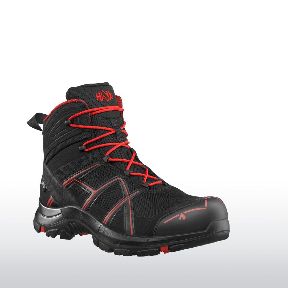 Haix Black Eagle Safety 40.1 mid/black-red