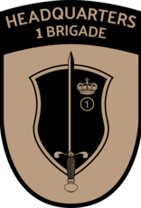 1 ste BRIGADE PATCH